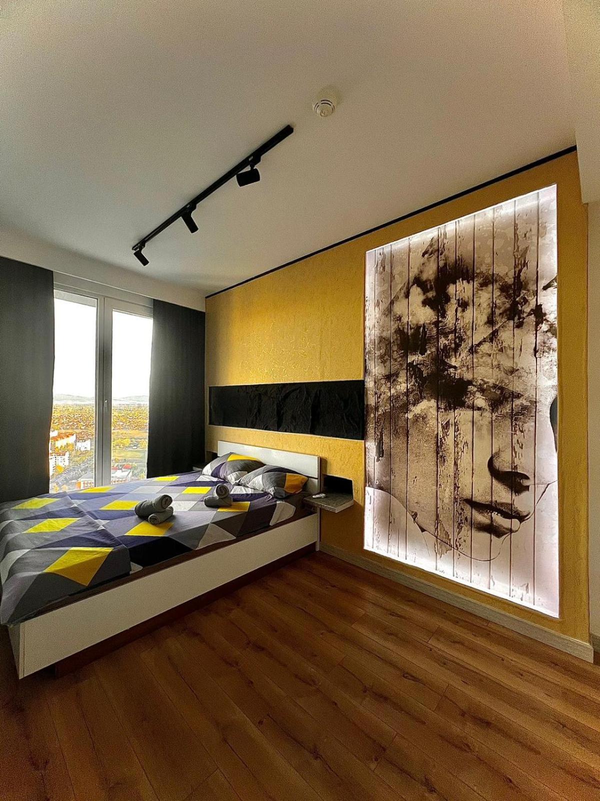 Alfred Sky Smart Apartment 29Th Spa Included Скоп'є Екстер'єр фото